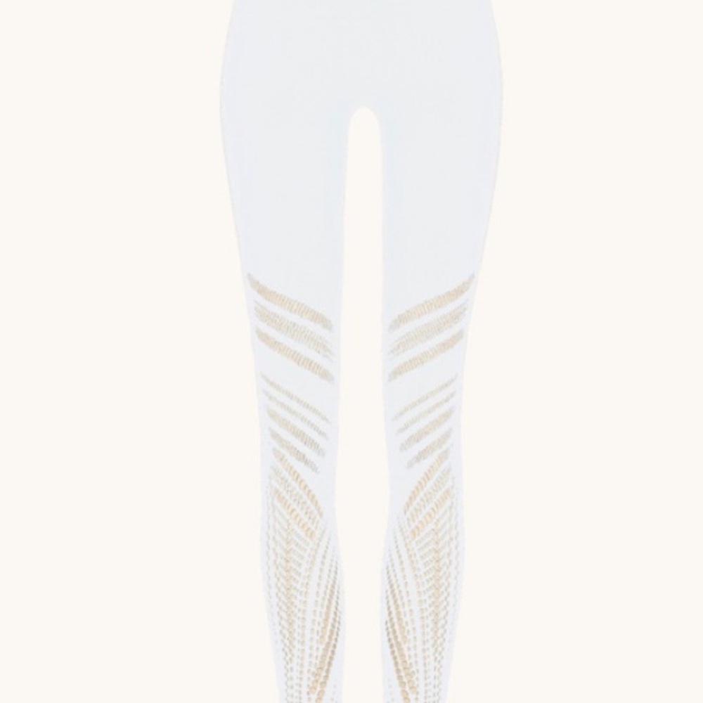 Wolford Pearl Blue Net Leggings